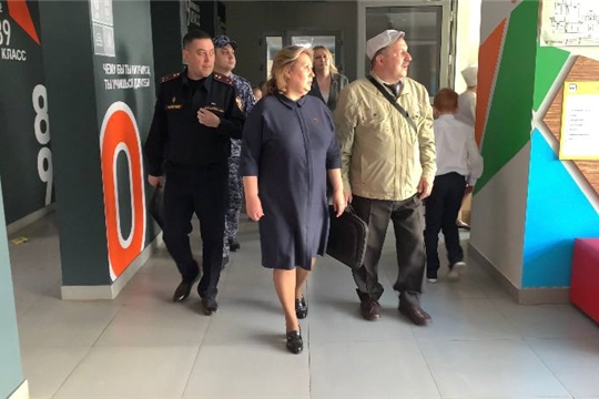 Учреждения образования г. Чебоксары проверяют на антитеррористическую защищенность