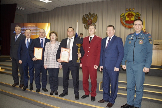 Новочебоксарское городское звено ТП РСЧС Чувашской Республики награждено Дипломом I степени