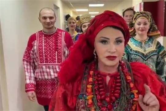 Лицом проекта «Вышитая карта России» стала народная артистка России Надежда Бабкина