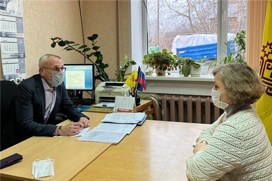 Депутат Государственного Совета Чувашской Республики Сергей Мельников провел прием граждан в Порецком районе