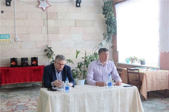 Евгений Лебедев встретился с жителями Семеновского сельского поселения в рамках отчета главы