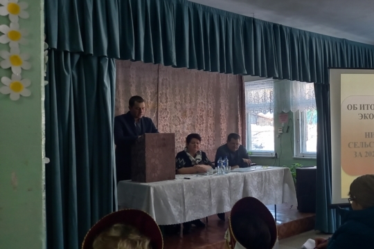 С отчета главы Никулинского сельского поселения в Порецком районе стартовала отчетная кампания глав