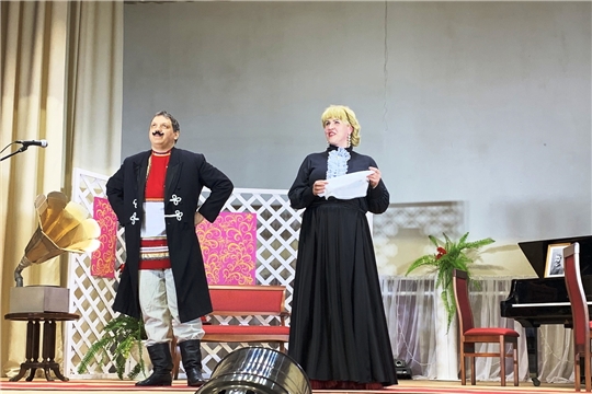 Театралы Порецкого района порадовали зрителей концертной программой, посвященной Международному дню театра