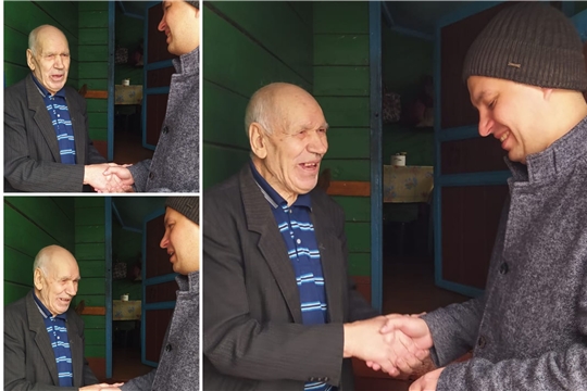 Новости поселений: 90-летний юбилей  отметил труженик тыла из с. Никулино Виктор Сергеевич Дубровин