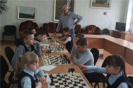 В Порецком районе прошел муниципальный этап олимпиады по шахматам