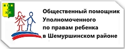 Территориальный представитель Уполномоченного по правам ребенка в Шемуршинском районе