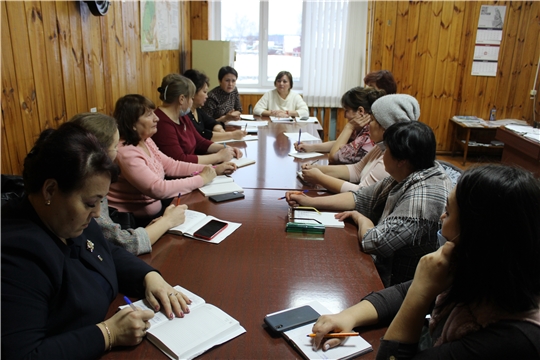 Рабочая встреча со специалистами сельских поселений района