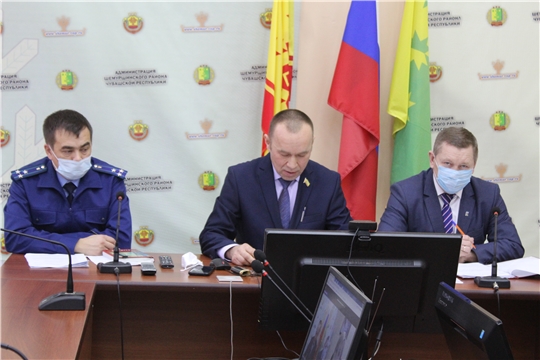 Состоялось очередное одиннадцатое  заседание Шемуршинского районного Собрания депутатов