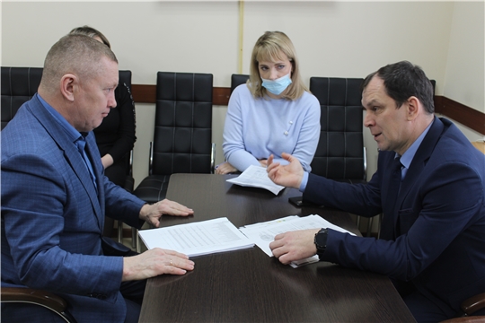 Заместитель руководителя Государственной службы Чувашской Республики по делам юстиции Вязов Алексей Валерьевич посетил Шемуршинский район