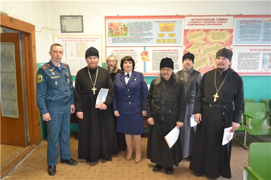 Обеспечение пожарной безопасности культовых учреждений в период проведения Пасхальных праздников на территории Шемуршинского района
