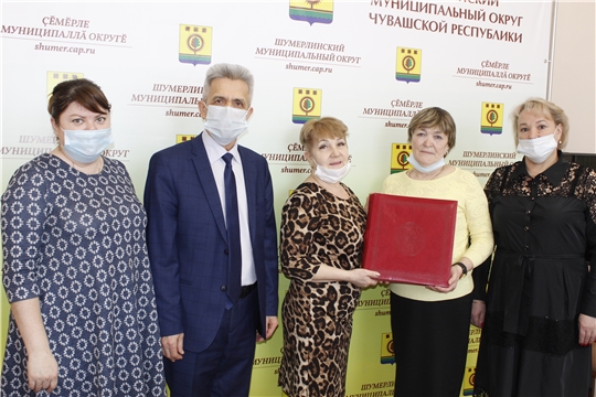 Совет ветеранов Шумерлинского муниципального округа принял эстафету от Моргаушского Совета ветеранов