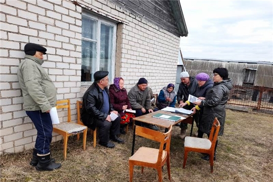 Противопожарные инструктажи с населением дер. Чертаганы