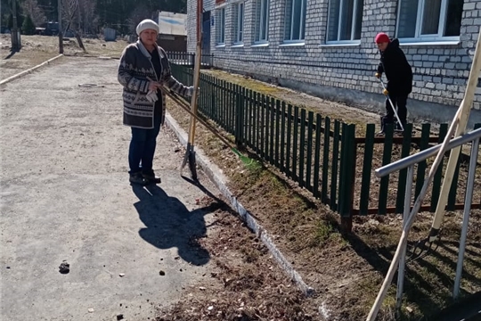 В Шумерлинском муниципальном округе продолжаются субботники