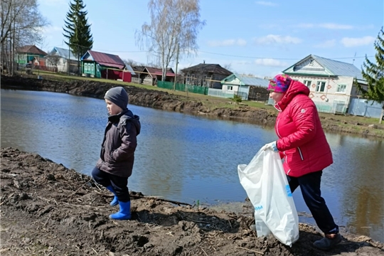 Активисты Егоркинского сельского поселения присоединились к акции "Вода России"