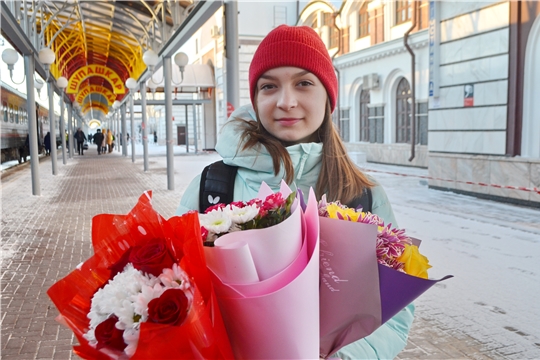 В Чебоксарах встретили серебряного призёра первенства мира по настольному теннису Анастасию Иванову