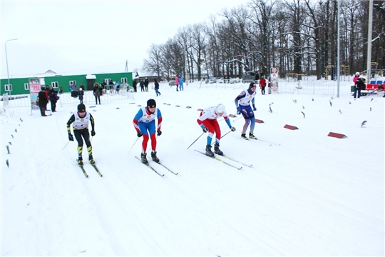 В Чувашии разыграны награды лыжной "Рождественской гонки" 