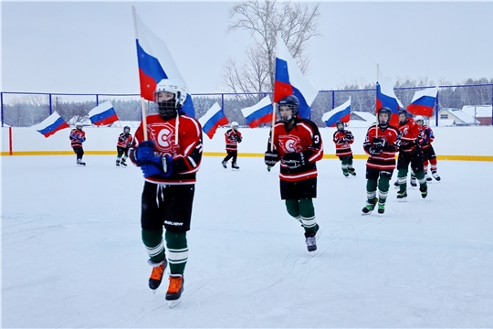В рамках программы «Добрый лед» в Чувашии открылись две новые хоккейные коробки