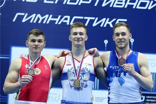 Спортивный гимнаст Владислав Поляшов выиграл четыре медали чемпионата России-2022