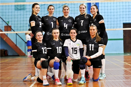 Женская волейбольная команда «Сбер» - победитель межрегионального турнира