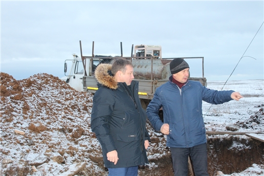 Глава администрации Урмарского района Д. Иванов с рабочим визитом посетил Кульгешское сельское поселение