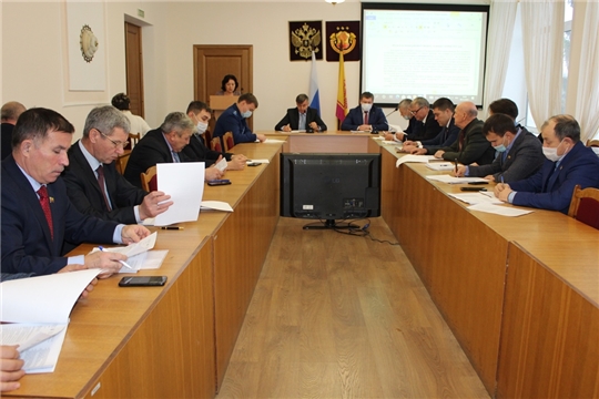 Состоялось тринадцатое заседание Урмарского районного Собрания депутатов