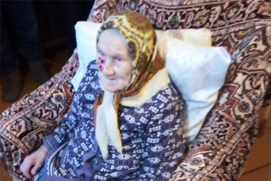 Труженица тыла из деревни Тегешево Федотова Анфиса Александровна сегодня перешагнула 95 – летний рубеж своей жизни