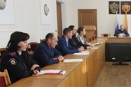 Состоялось заседание Совета по межнациональным и межконфессиональным отношениям в Урмарском районе