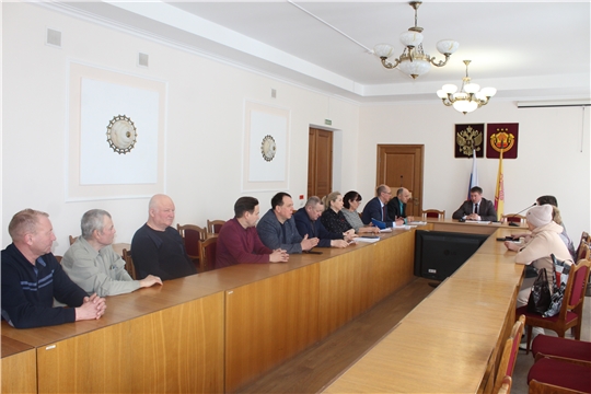 Рабочая встреча главы администрации с предпринимателями Урмарского района