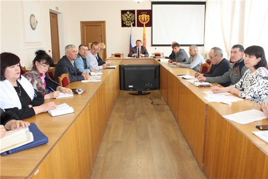 Заседание организационного комитета по подготовке и проведению  празднования Дня Победы
