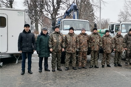 18 января Служба Чувашской Республики приняла участие в смотре сил и средств РС ЧС Чувашской Республики