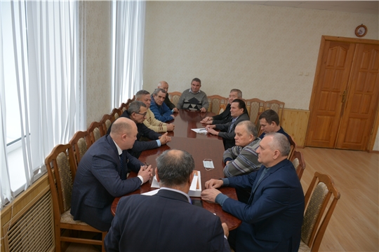Глава администрации района провел встречу с ветеранами АПК района