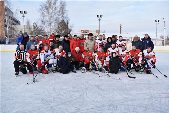 Третий товарищеский матч по хоккею памяти тренера — преподавателя В.И. Кириллова.