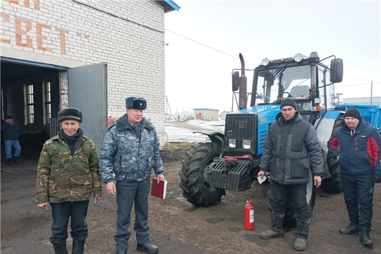 В Яльчикском районе начался техосмотр сельскохозяйственной техники