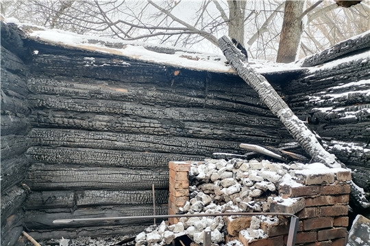 Причина пожара - нарушение правил пожарной безопасности при топке печи в бане