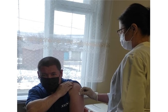 Жители района вакцинируются от коронавируса