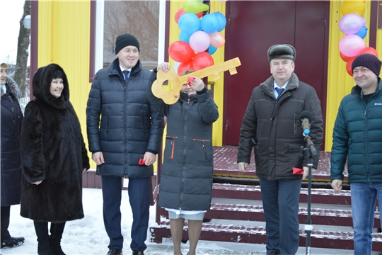 В Янтиковском районе состоялось открытие четырех фельдшерско-акушерских пунктов