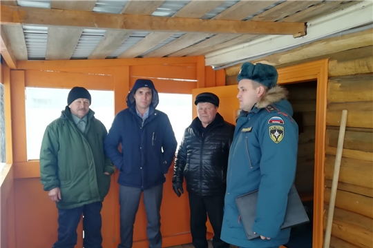 В Янтиковском районе приняты меры по обеспечению безопасности населения района во время крещенских купаний