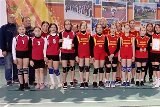 Состоялся муниципальный этап чемпионата «Школьной волейбольной лиги Чувашской Республики» среди юношей и девушек