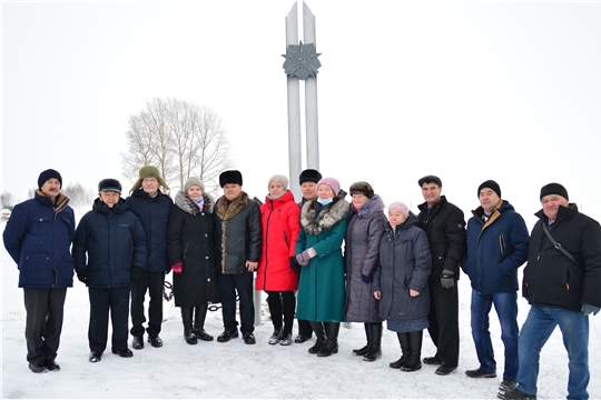 Делегация ветеранов Канашского района - в Янтиковском районе