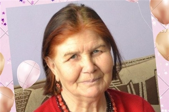 75-летний юбилей отметила председатель Совета ветеранов Янтиковского района Римма Антоновна Гурина
