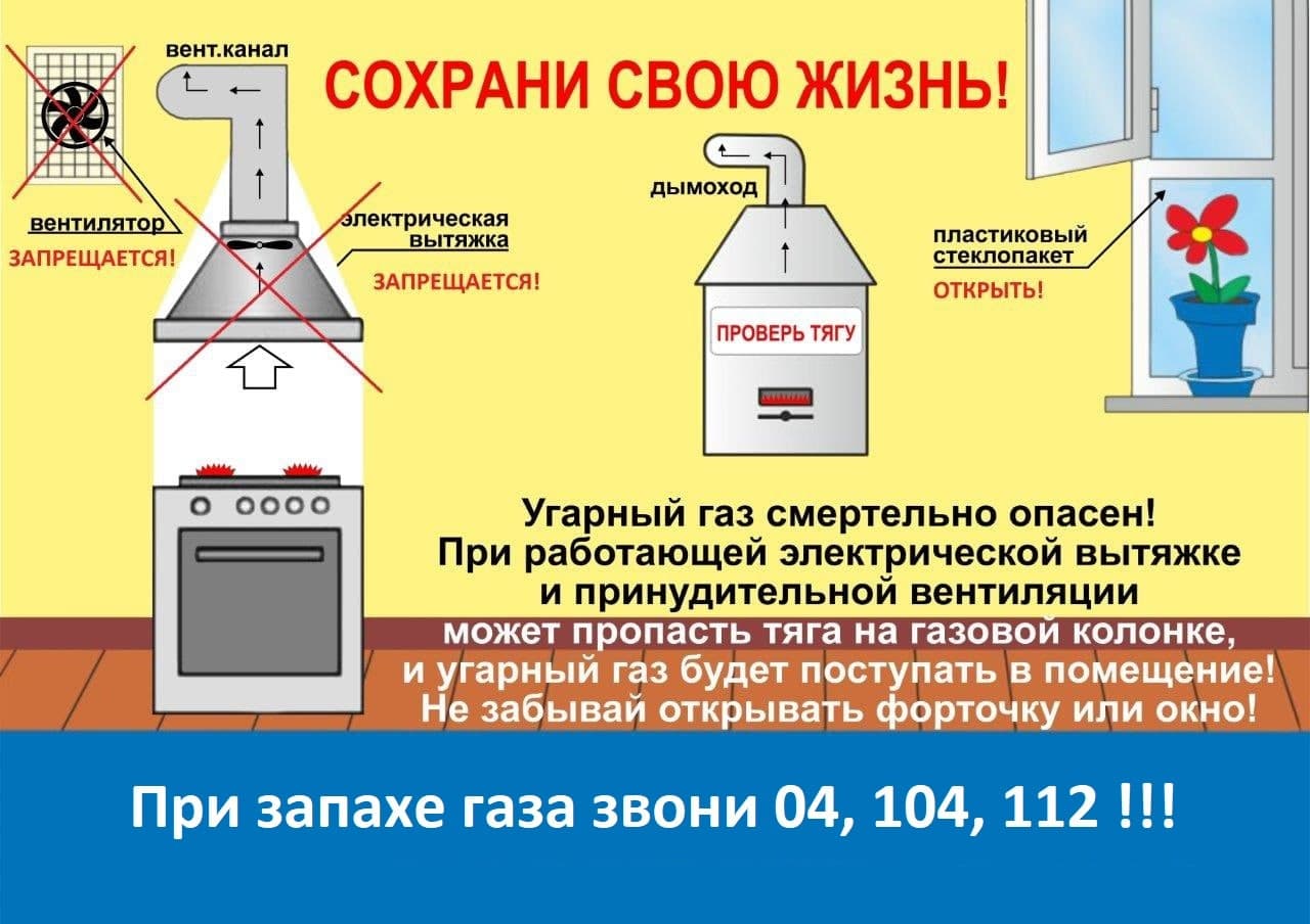 Осторожно – угарный газ! | 08.02.2022 | Янтиково - БезФормата