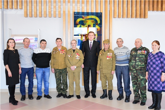 В Янтиковском районе состоялось мероприятие, посвященное годовщине выводу Советских войск с территории Афганистана