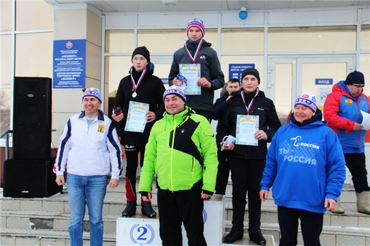 В Цивильском районе состоялась 40-я Всероссийская массовая лыжная гонка «Лыжня России-2022»