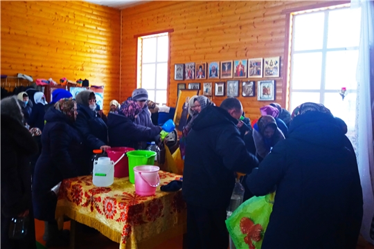 Праздник Крещения Господня встретили в сельских поселениях Алатырского района