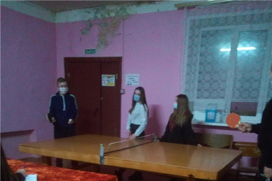 Теннисный турнир в Кувакинском сельском Доме культуры
