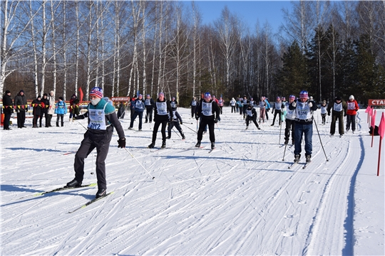 В Алатырском районе прошёл муниципальный этап «Лыжня России-2021»