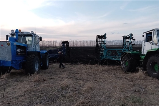 В Алатырском районе начался сев яровых культур