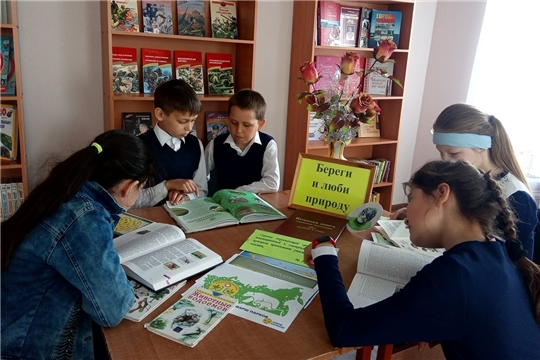 Экологический час «Берегите и любите природу в Сойгинской библиотеке