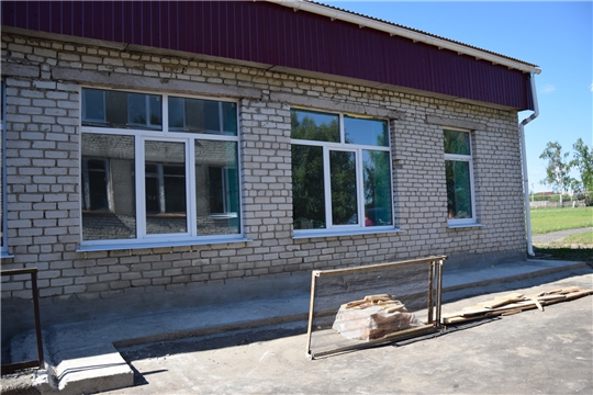Текущий ремонт актового зала МБОУ «Алтышевская ООШ»