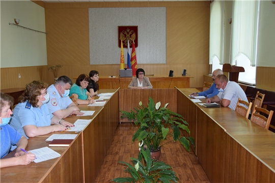 Заседание антинаркотической комиссии Алатырского района